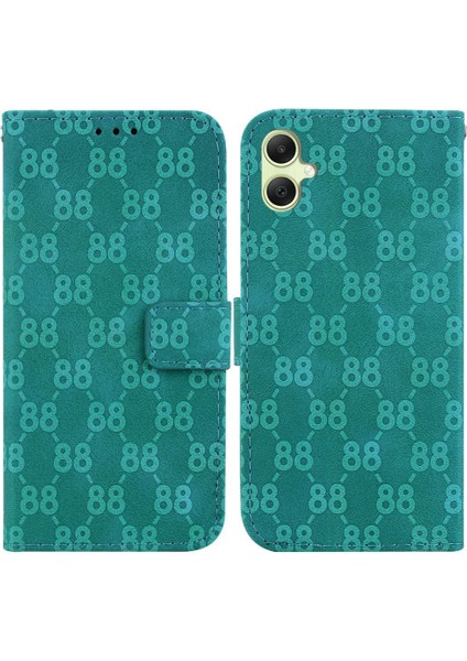 Samsung Galaxy A05 Için Telefon Kılıfı Cüzdan Kapak Kickstand Pu Deri Çift (Yurt Dışından)