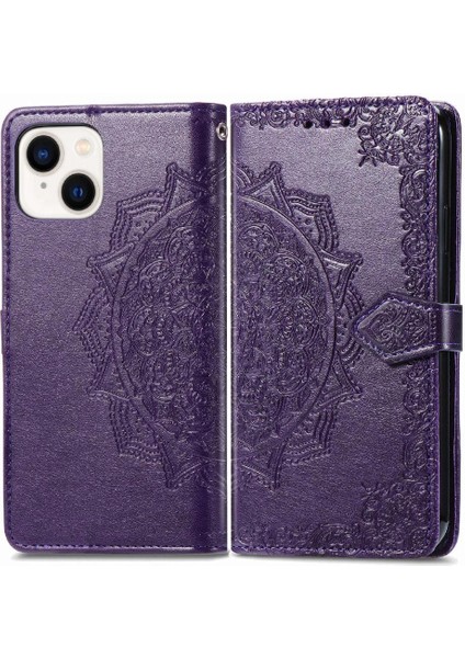 Iphone 15 Için Kılıf Artı Basit Iş Darbeye Zarif Desen Flip (Yurt Dışından)