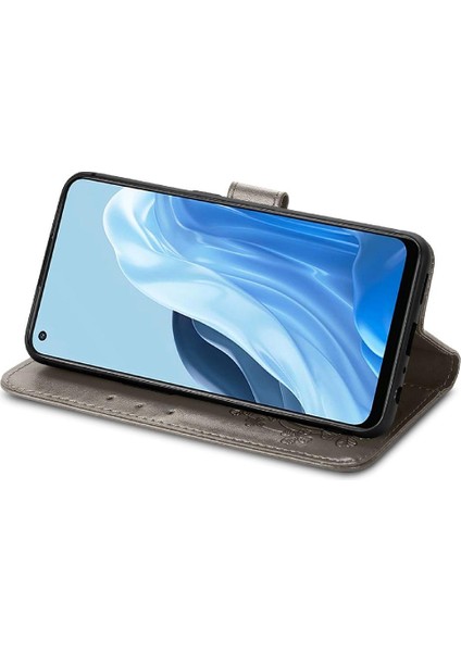 Oppo Case 7 5g Için Zarif Iş Çevirme Kapağı Dört Yapraklı Yonca (Yurt Dışından) fiyatları