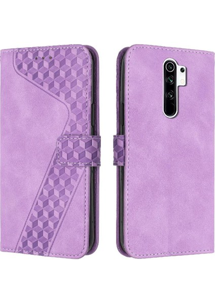 Telefon Kılıfı Için Xiaomi Redmi 9 Kickstand Flip Folio Cüzdan Kart Yuvaları Kapak (Yurt Dışından)