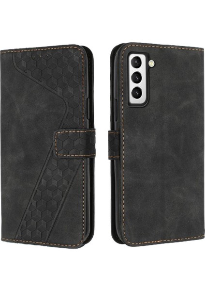 Samsung Galaxy S21 Kart Yuvaları Için Telefon Kılıfı Kapak Flip Folio Kickstand (Yurt Dışından)