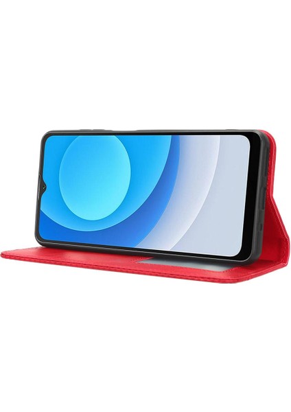 Blackview A53/A53 Pro Cüzdan Pu Deri Manyetik Kapatma Için Kılıf (Yurt Dışından)