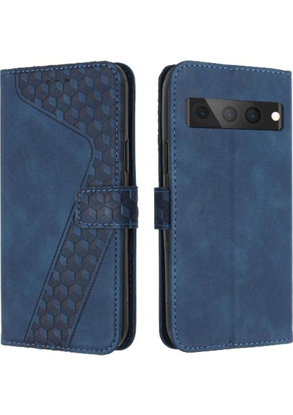 Google Pixel 7 Pro Için Telefon Kılıfı Kickstand Cüzdan Flip Folio Kart Yuvaları (Yurt Dışından)