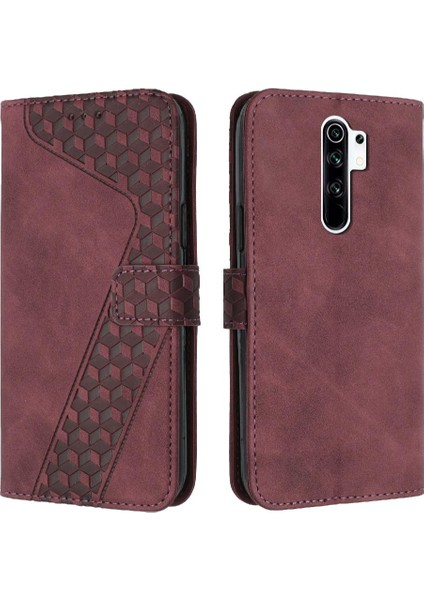 Telefon Kılıfı Için Xiaomi Redmi 9 Kickstand Flip Folio Cüzdan Kart Yuvaları Kapak (Yurt Dışından) indirimleri