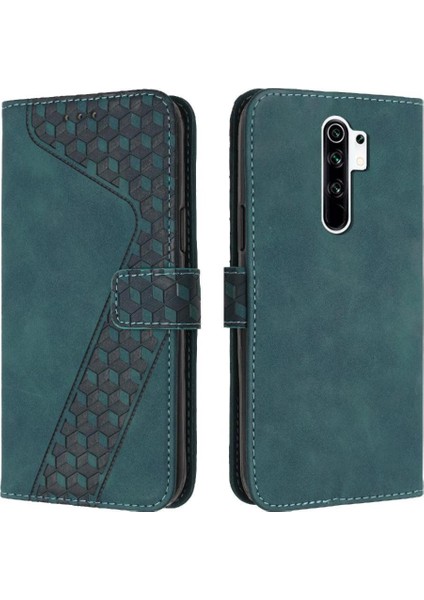 Telefon Kılıfı Için Xiaomi Redmi 9 Kickstand Flip Folio Cüzdan Kart Yuvaları Kapak (Yurt Dışından)