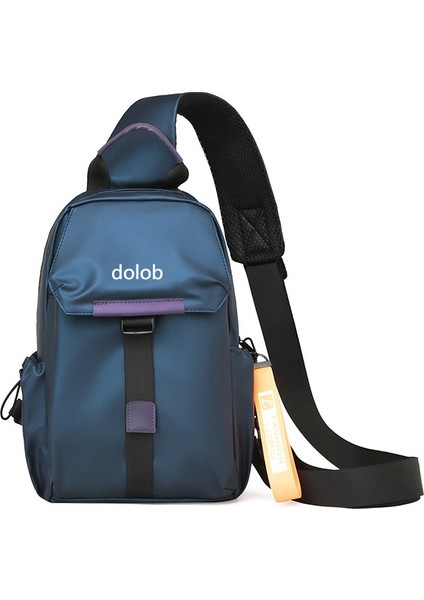 Crossbody Açık Hava Göğüs Büyük Kapasiteli Hafif Bisiklet Göğüs Küçük Sırt Gündelik Omuz Erkek Çanta (Yurt Dışından)