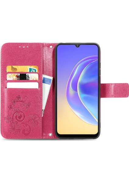 Vivo V21E 4g Için Kısa Kayış Dört Yapraklı Yonca Flip Kapak Zarif (Yurt Dışından) indirimleri