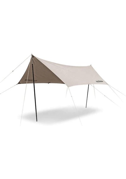 Square Glamping 3x4 mt Tarp [güneş ve Rüzgar Koruma Tentesi]