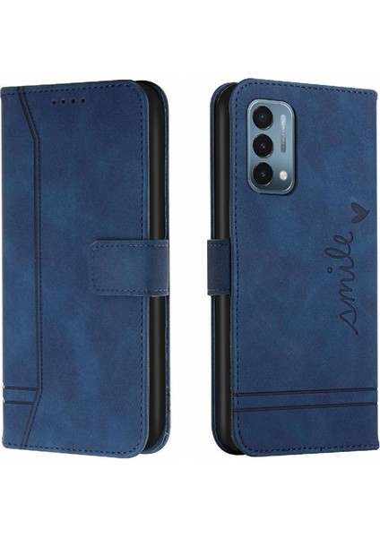 Oneplus Nord N200 Kart Yuvaları Kapak Için Telefon Kılıfı Manyetik Kapatma El Pu (Yurt Dışından)