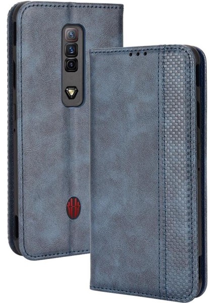 Zte Nubia Kırmızı Sihirli 7s Manyetik Kapatma Cüzdan Pu Deri (Yurt Dışından)