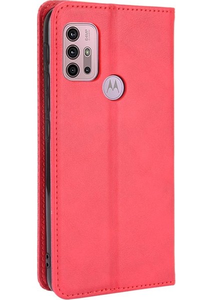 BDT Market Motorola Moto G30/G10 Manyetik Kapatma Cüzdan Pu Deri Kılıf (Yurt Dışından)