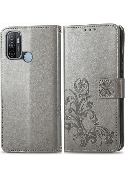 Oppo A53 2020 Kılıf Için Kılıf Kısa Kayış Zarif Iş Çevirme (Yurt Dışından)