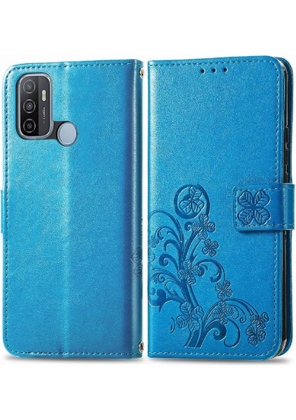 Oppo A53 2020 Kılıf Için Kılıf Kısa Kayış Zarif Iş Çevirme (Yurt Dışından)