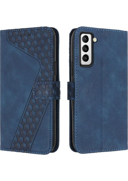 Samsung Galaxy S21 Kart Yuvaları Için Telefon Kılıfı Kapak Flip Folio Kickstand (Yurt Dışından)