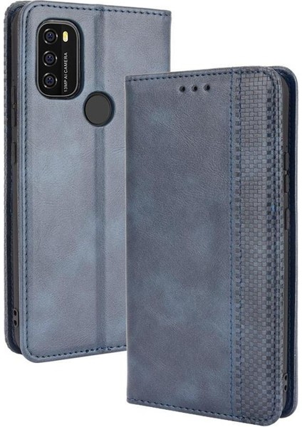 Blackview A70 Manyetik Kapatma Pu Deri Cüzdan Için Kılıf (Yurt Dışından)