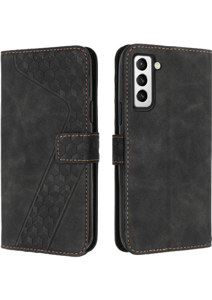 Samsung Galaxy S21 Kart Yuvaları Için Telefon Kılıfı Kapak Flip Folio Kickstand (Yurt Dışından)