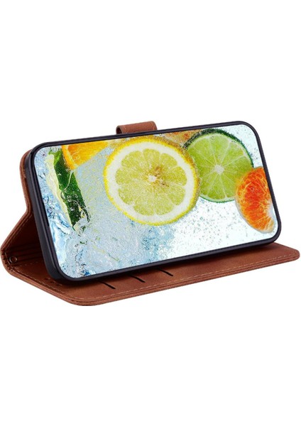 Motorola Moto G9 Artı Çift 8 Kabartmalı Kickstand Kart Pu Için Telefon Kılıfı (Yurt Dışından) indirimleri