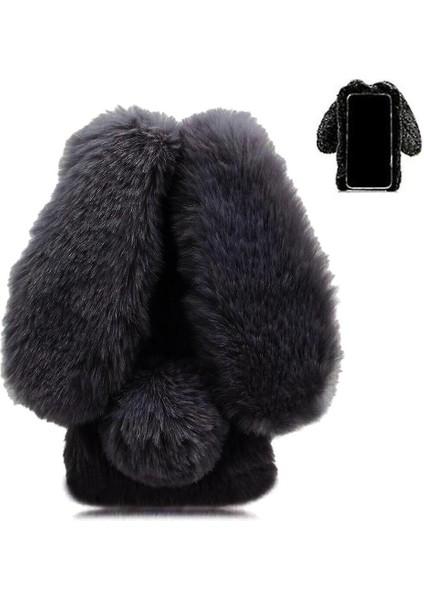 Nokia G300 Tavşan Furprotection Plushcase Sonbahar ve Kış Için Kılıf (Yurt Dışından)