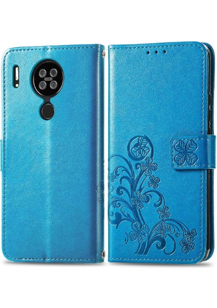 Blackview A80/AFOUR Flip Kapak Için Kılıf Kısa Kayış Deri Kılıf Dört (Yurt Dışından)
