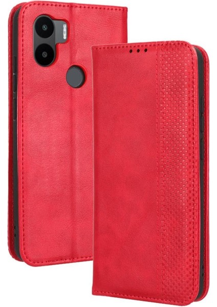 Xiaomi Redmi A1 Artı Pu Deri Manyetik Kapatma Cüzdan (Yurt Dışından)