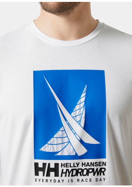 Hp Race Graphic Erkek Beyaz T-Shirt 34419-001 modelleri