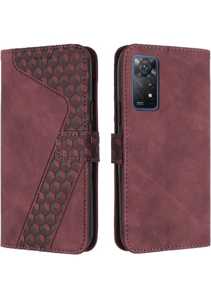 Telefon Kılıfı Için Xiaomi Redmi Not 11 Pro 4g/5g Manyetik Kart Yuvaları Kapak (Yurt Dışından)