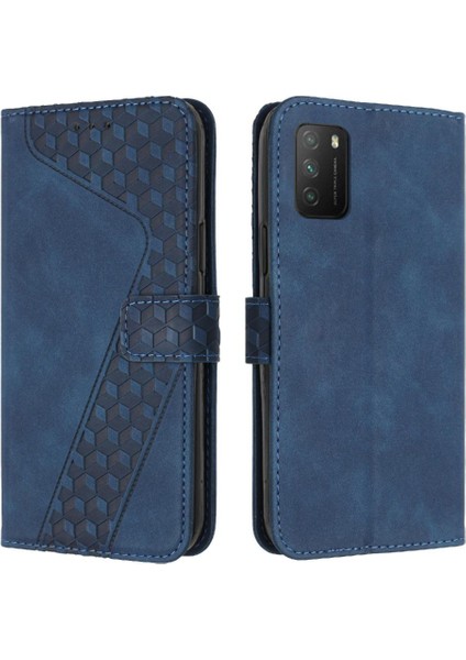 Xiaomi Poco M3 Kickstand Kart Yuvaları Için Telefon Kılıfı Kapak Flip Folio Cüzdan (Yurt Dışından) indirimleri