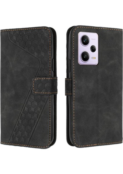 Telefon Kılıfı Için Xiaomi Redmi Not 12 Pro 5g Kart Yuvaları Kapak Manyetik Kapak (Yurt Dışından)