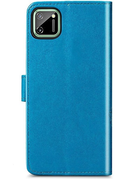 Realme C11 Kısa Kayış Zarif Iş Deri Çanta Dört Yaprak (Yurt Dışından) modelleri