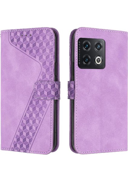 Oneplus 10 Pro Için Telefon Kılıfı Manyetik Cüzdan Flip Folio Kickstand Kart (Yurt Dışından)