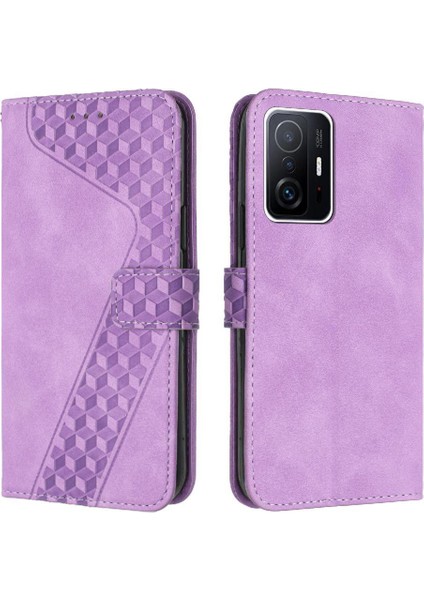 Telefon Kılıfı Için Xiaomi 11T/11T Pro Manyetik Kart Yuvaları Kapak Cüzdan Çevirin (Yurt Dışından)
