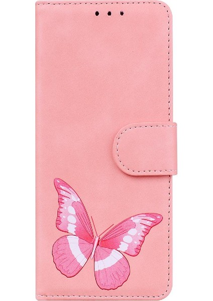 Tecno Spark 10C Kelebek Renk Baskılı Cüzdan Flip Folio Kapak Için Kılıf (Yurt Dışından)