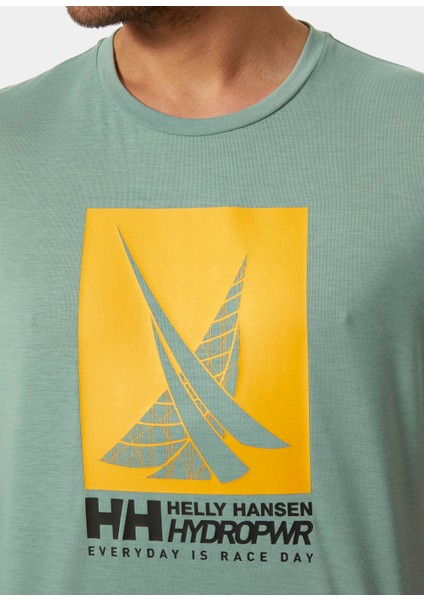 Hp Race Graphic Erkek Yeşil T-Shirt 34419-489 modelleri