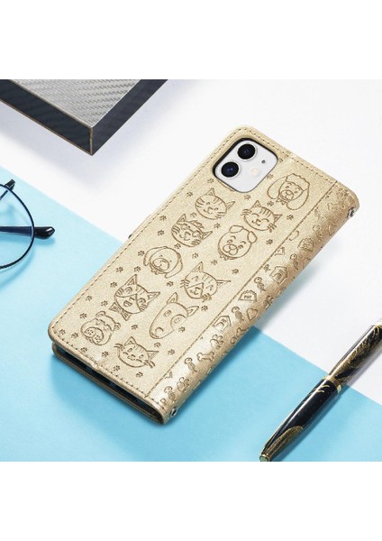 Iphone 11 Için Kılıf Kısa Kayış Deri Kılıf Kapak Çevirin Darbeye Karikatür (Yurt Dışından) fiyatları