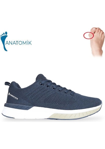 1824-MANAUS Anatomik Tabanlı Sneakers Ayakkabı - NKT01824-LACIVERT-42