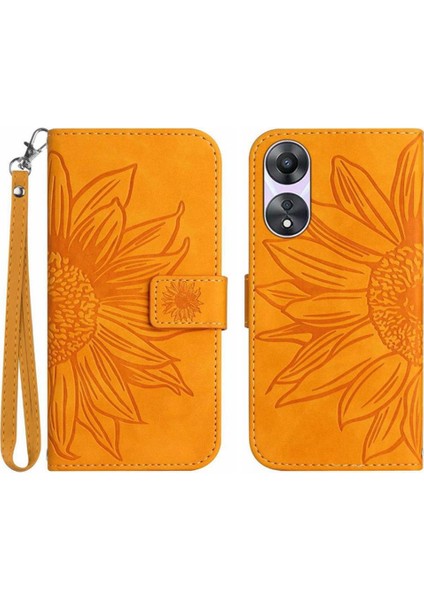 Kart Yuvaları Tutucu Kısa ile Oppo Reno8 T 4g Lüks Pu Deri Için Kılıf (Yurt Dışından)