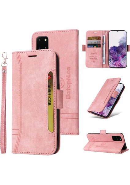 Samsung Galaxy S20 Artı 5g Için Kılıf Cüzdan Kapak Çevirin Kart Yuvaları Tpu (Yurt Dışından)