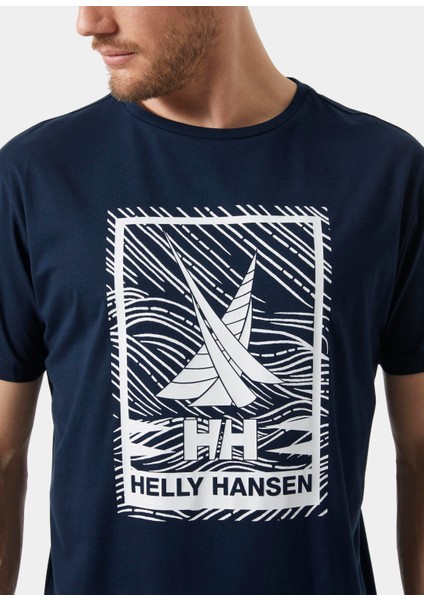 Shoreline 2.0 Erkek Lacivert T-Shirt 34222-599 modelleri