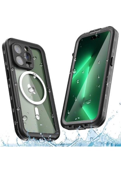 Iphone 14 Için Kılıf Pro 12FT Askeri Darbeye Su Geçirmez IP68 Inşa Tam (Yurt Dışından)
