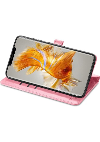 Huawei Mate 50 Için Kılıf Pro Darbeye Deri Kılıf Karikatür Hayvanlar Kısa (Yurt Dışından) fırsatları