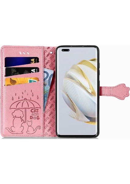 Huawei Nova 10 Pro Için Kılıf Kapak Çevirin Karikatür Hayvanlar Darbeye Kısa (Yurt Dışından)