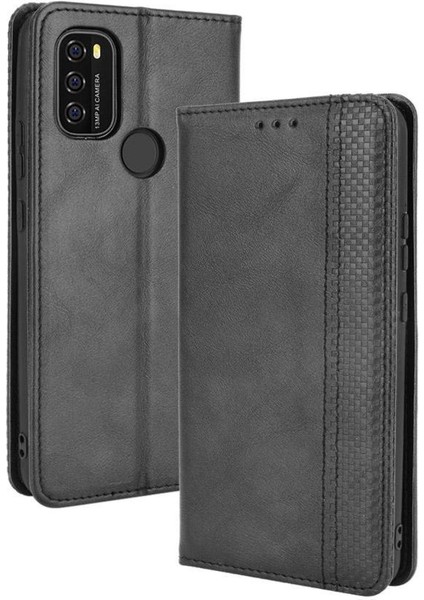 Blackview A70 Manyetik Kapatma Pu Deri Cüzdan Için Kılıf (Yurt Dışından)
