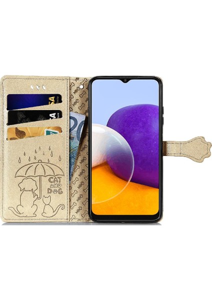 Samsung Galaxy A22 5g Için Kılıf Kapak Çevirin Kılıf Kısa Kayış Karikatür (Yurt Dışından) fiyatları