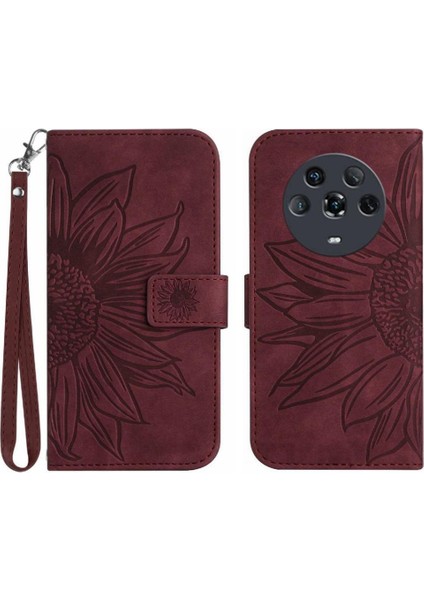 Kart Yuvaları Tutucu Flip Cüzdan Kılıf ile Onur Sihirli 4 Kısa Kayış Için Kılıf (Yurt Dışından)