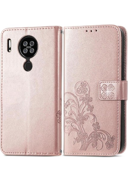 Blackview A80/AFOUR Flip Kapak Için Kılıf Kısa Kayış Deri Kılıf Dört (Yurt Dışından)