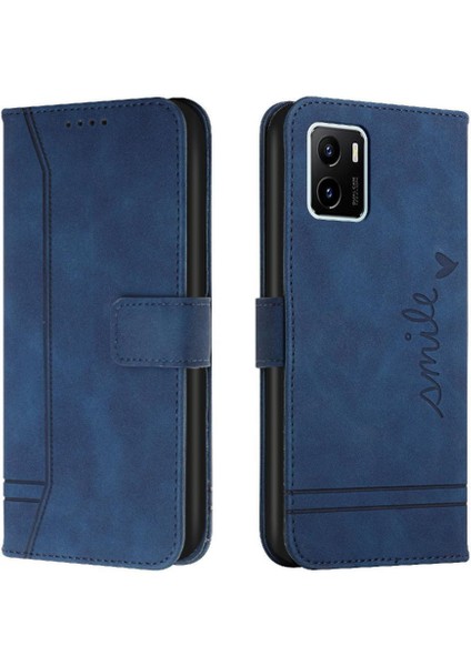 Vivo Y15S/Y15A Kart Yuvaları Için Telefon Kılıfı Kapak Flip Folio Cüzdan Manyetik (Yurt Dışından)