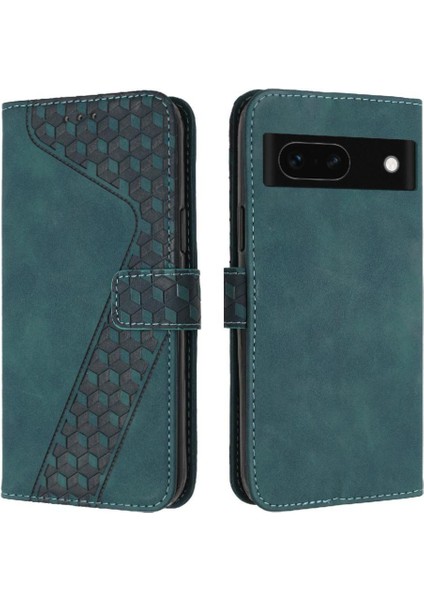 Google Piksel 8A Cüzdan Flip Folio Kickstand Manyetik Kart Için Telefon Kılıfı (Yurt Dışından)