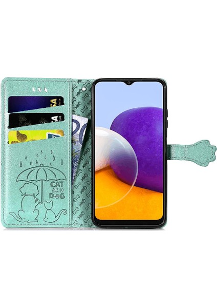 Samsung Galaxy A22 5g Için Kılıf Kapak Çevirin Kılıf Kısa Kayış Karikatür (Yurt Dışından) fırsatları