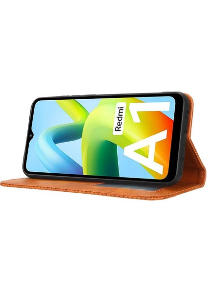 Xiaomi Redmi A2 Pu Deri Cüzdan Manyetik Kapatma Için Kılıf (Yurt Dışından)