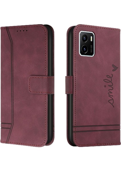 Vivo Y15S/Y15A Kart Yuvaları Için Telefon Kılıfı Kapak Flip Folio Cüzdan Manyetik (Yurt Dışından) indirimleri